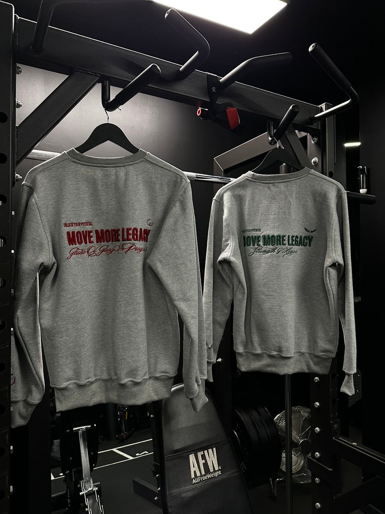 Crewneck Sweatshirt Strength & Honor Green