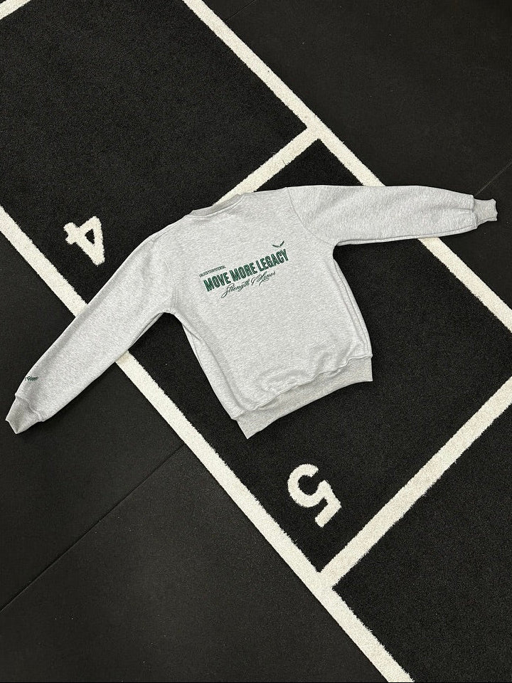 Crewneck Sweatshirt Strength & Honor Green